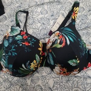 NWT Lane Bryant Floral Bra